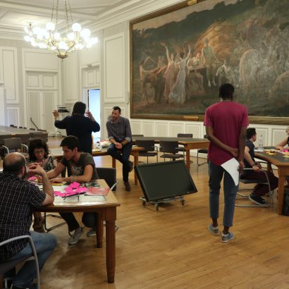 Atelier avec les agents de la mairie de Villefranche-sur-Saône