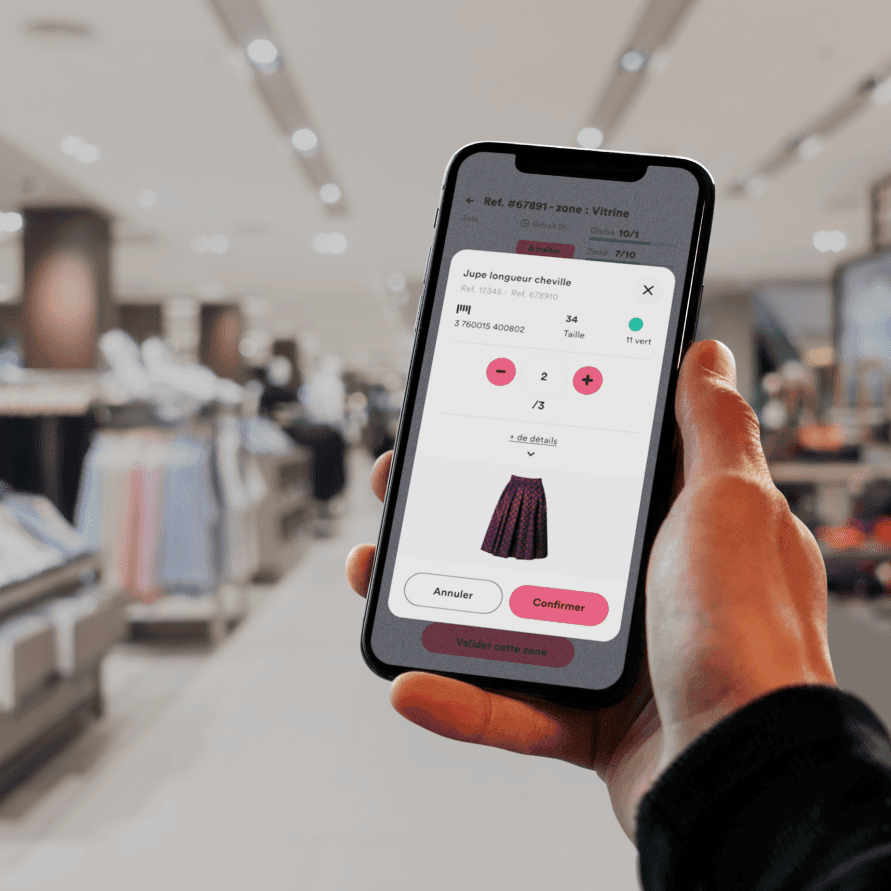 Application de gestion de stock dédiée au retail