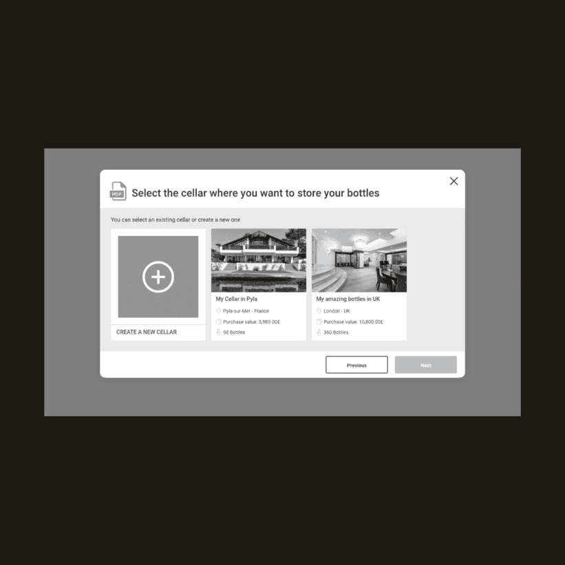 wireframes en mockupExemple de l'atelier