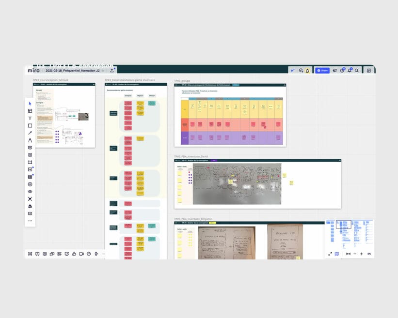 Atelier de co-conception à distance et sketching