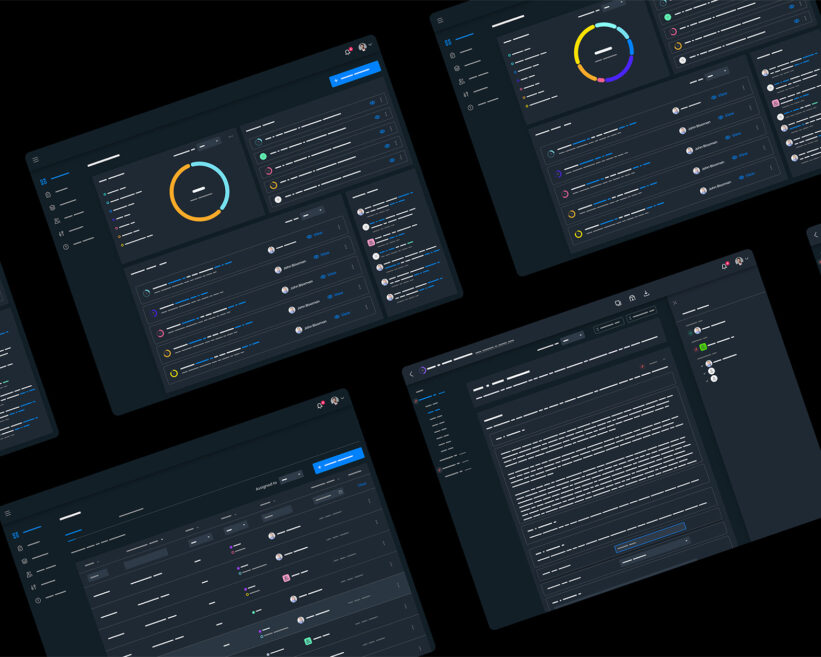 Éco-conception dark mode d'un outil de gestion de mandats