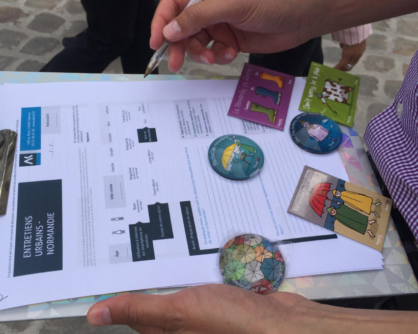 Guerilla tests questionnaire pour entretien urbain