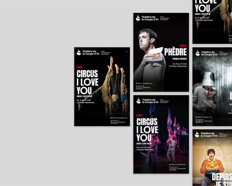 Définir l'identité visuelle du théâtre de la Coupe d'Or - Akiani