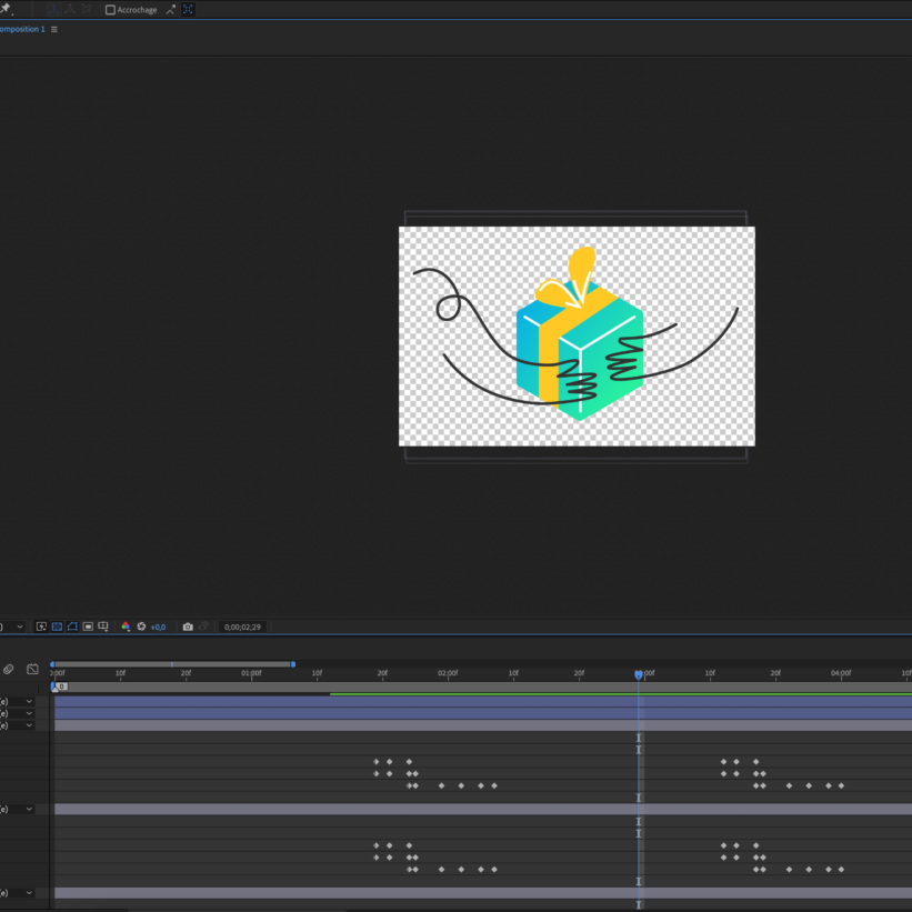 Capture d'écran d'After Effect
